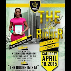 The Budgetnista is Coming to Detroit, MI : LIVE RICHER Tour primary image