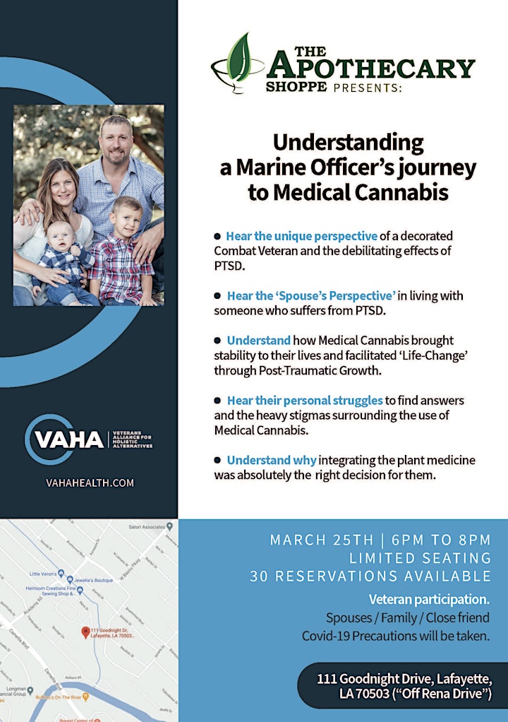 Understanding a Marine Officer's Journey to Medical Cannabis image