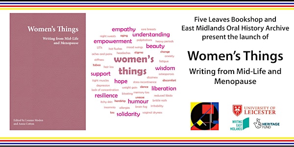 Women's Things: Writing from Mid-Life and Menopause - online book launch