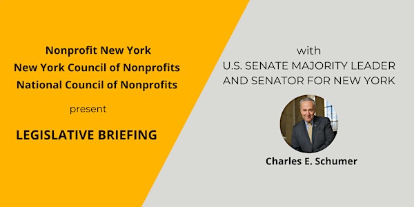 Legislative Briefing with U.S. Senate Majority Leader Charles Schumer