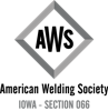 Logotipo da organização American Welding Society Iowa Section