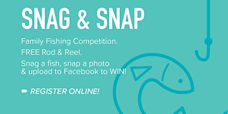 Newcastle Seafood Festival Snag & Snap Family Fishing Competition primary image