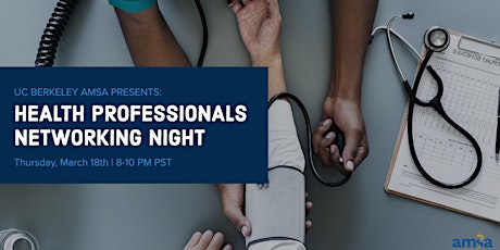 AMSA | Health Professionals Networking Night Spring 2021 primary image