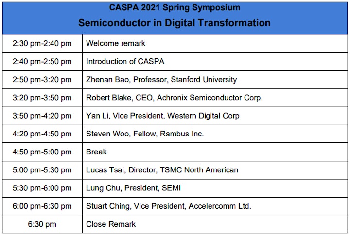 
		CASPA 2021 Spring Symposium: Semiconductor in Digital Transformation image
