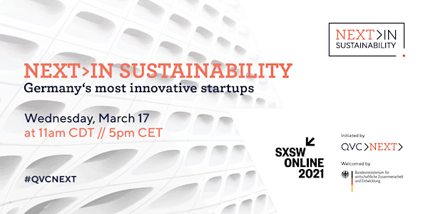NEXT>IN SUSTAINABILITY - Germany’s most innovative startups