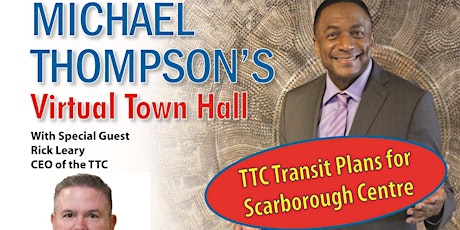 TTC Transit Plans for Scarborough with Deputy Mayor Michael Thompson primary image