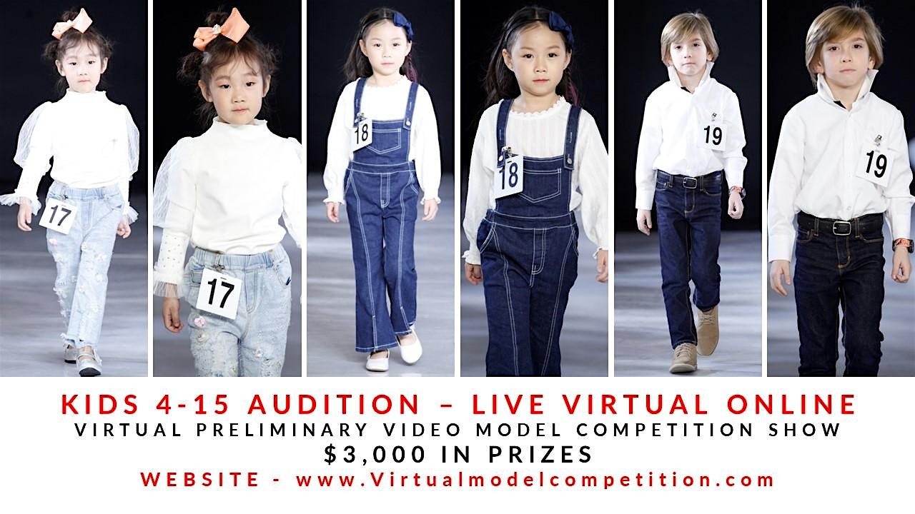 KIDS (4-8 YEARS OLD) NY FASHION WEEK AUDITION, 20 August | Online Event | AllEvents.in