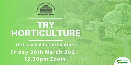 Try Horticulture March Virtual Open Day