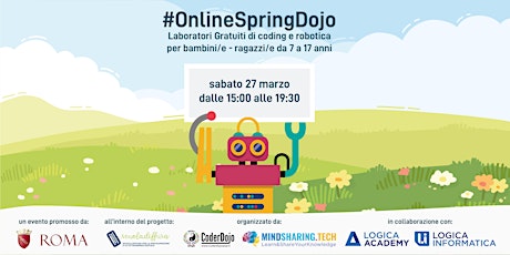 #OnlineSpringDojo 27/03/2021 - Scuola Diffusa by CoderDojo Roma SPQR