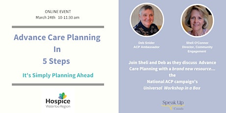 Advance Care Planning in 5 Steps - Join the National Conversation! primary image