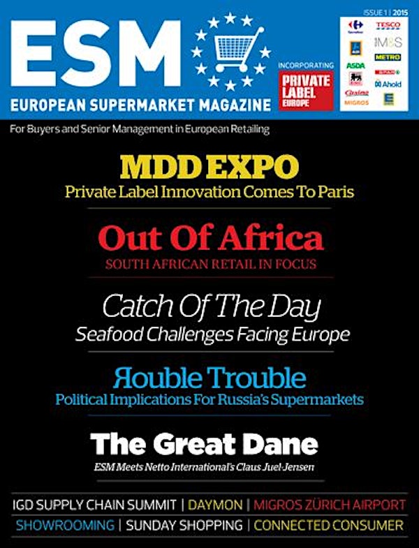 ESM: The European Supermarket Magazine SUBSCRIPTION FORM