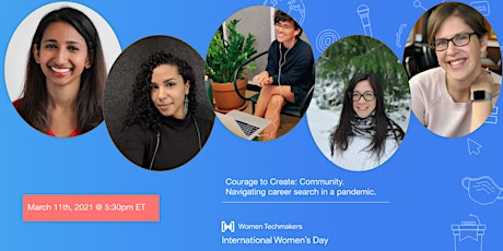Women Techmakers-Waterloo: IWD21 Celebration | Courage to Create: Community