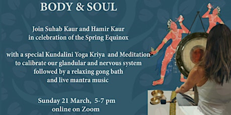 Spring equinox celebration kundalini yoga and gong workshop