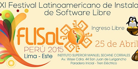 Imagen principal de FLISOL 2015 Lima - Este