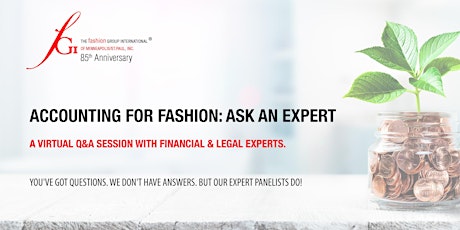 Accounting for Fashion: Ask an Expert! primary image