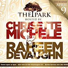 Hauptbild für Chrisette Michele & Raheem Devaughn Special Event | THUR April 9th | Park 14