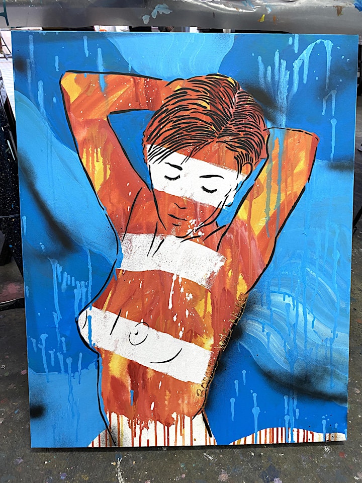 Nude Lady Paint and Sip Party  5.2.22 image