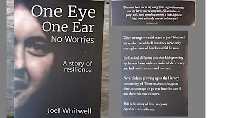 Be Inspired!!  One Eye, One Ear. No Worries . Meet Joel Whitwell  instore primary image