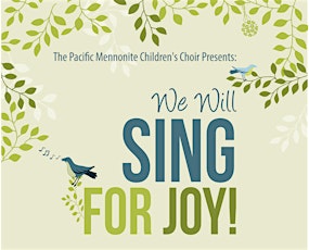 We Will Sing For Joy! primary image