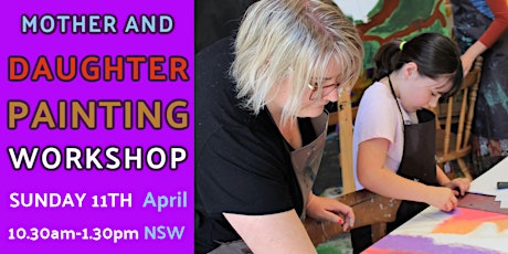 Mother and Daughter painting workshop primary image