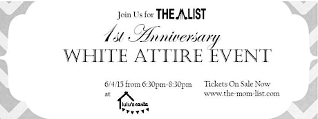 The "M" List: First Anniversary White Party primary image