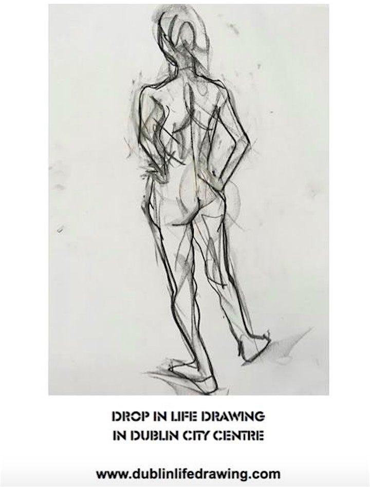 Drop-in Life Drawing- ONLINE CLASS image