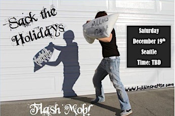 Sack the Holidays!  Flash Mob (pillow fight) primary image