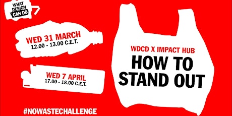 Primaire afbeelding van No Waste Challenge - How To Stand Out Webinar