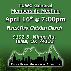 April 16 TUWC General Membership Meeting primary image