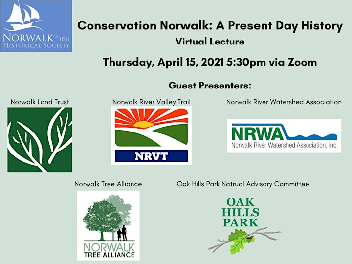 Conservation Norwalk: A Present Day History - Virtual Lecture image