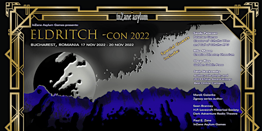 Eldritch-con 2022: A Horror and Fantasy Game Writers’ Convention