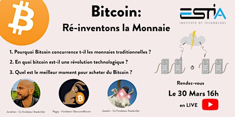 Image principale de Bitcoin : Réinventons la monnaie
