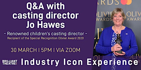 Q&A with Jo Hawes (children's casting director) primary image
