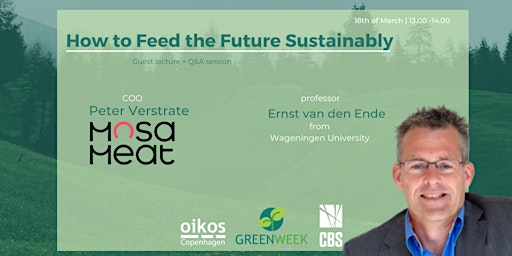 Green Week x Mosa Meat x Ernst van den Ende: How to Feed the Future primary image