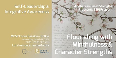 Flourishing with Mindfulness & Character Strengths  - Self-Leadership Focus primary image