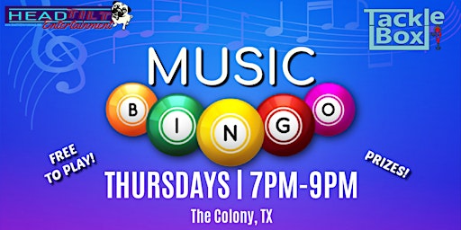 Music Bingo at The Tackle Box Seafood primary image