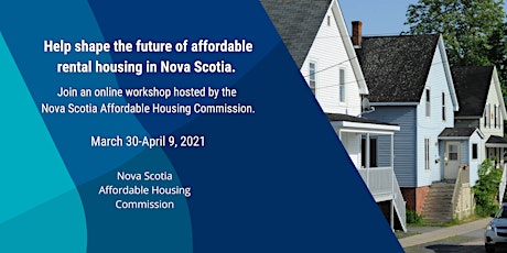 HRM, East Hants: NS Affordable Housing Commission online workshop primary image