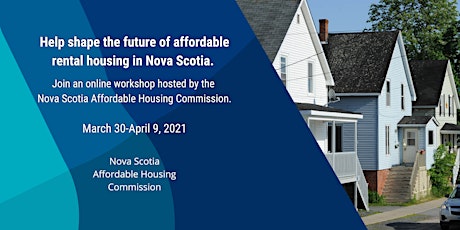Annapolis, Kings, West Hants: NS Affordable Housing Commission workshop primary image