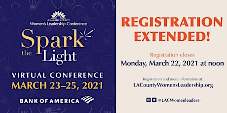 Los Angeles County Women's Leadership Conference 2021 primary image