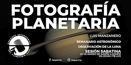 Imagen principal de Fotografía Planetaria