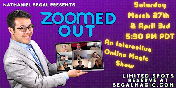 Zoomed Out - An Interactive Online Magic Show