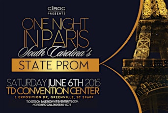 ONE NIGHT IN PARIS (SOUTH CAROLINA STATE PROM) primary image