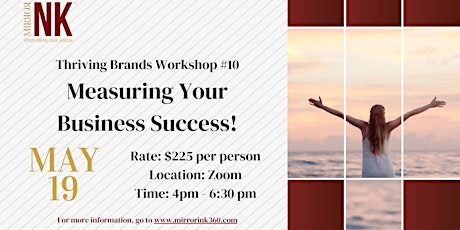 Thriving Brands Workshop: Measuring Your Business Success!