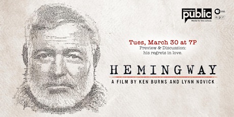 HEMINGWAY: Preview + Discussion - "His Regrets in Love" primary image