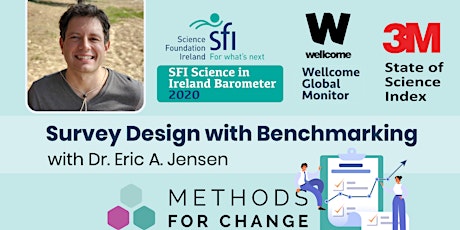 Survey design with benchmarking (Ft. Dr Eric Jensen) primary image