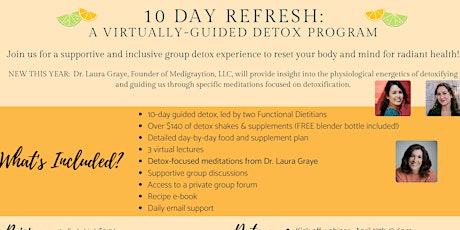 10 Day ReFresh: A Virtually Guided Cleanse primary image