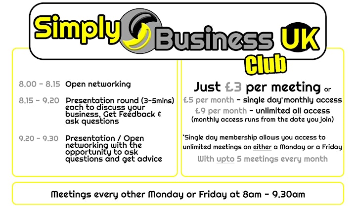 Simply Business Club -  Online Business Networking image