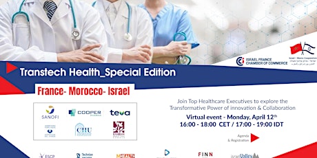 Image principale de TransTech Health Innovation  France - Morocco - Israel