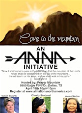 Come to the Mountain - An ANNA Initiative, Dallas, TX primary image