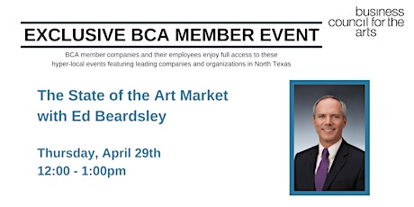 Member Event - The State of the Art Market with Heritage Auctions primary image